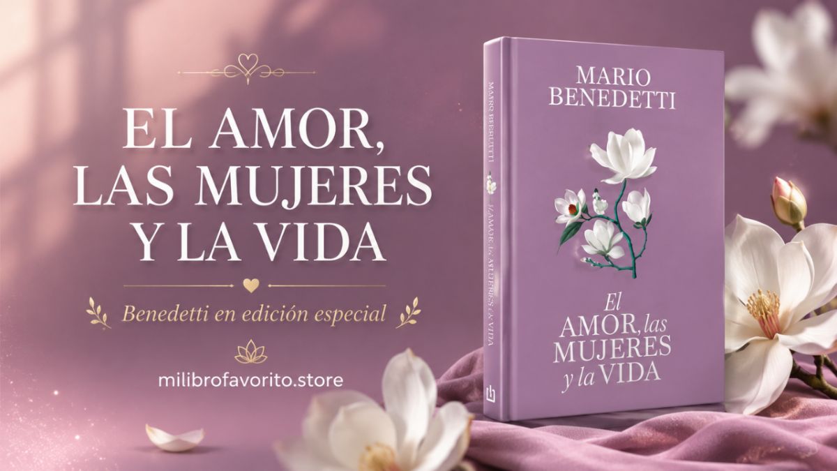 El amor, las mujeres y la vida: la edición especial de Benedetti que todo lector romántico debería tener
